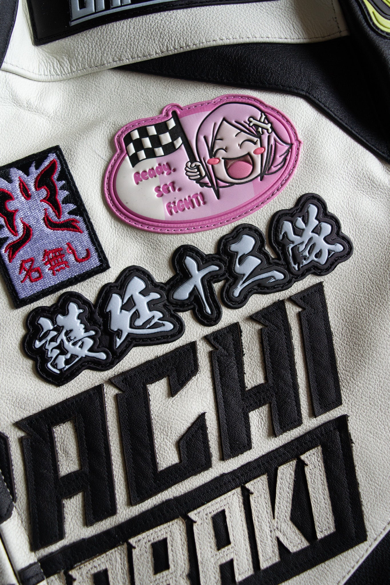 Kenpachi Moto Jacket (REAL LEATHER)