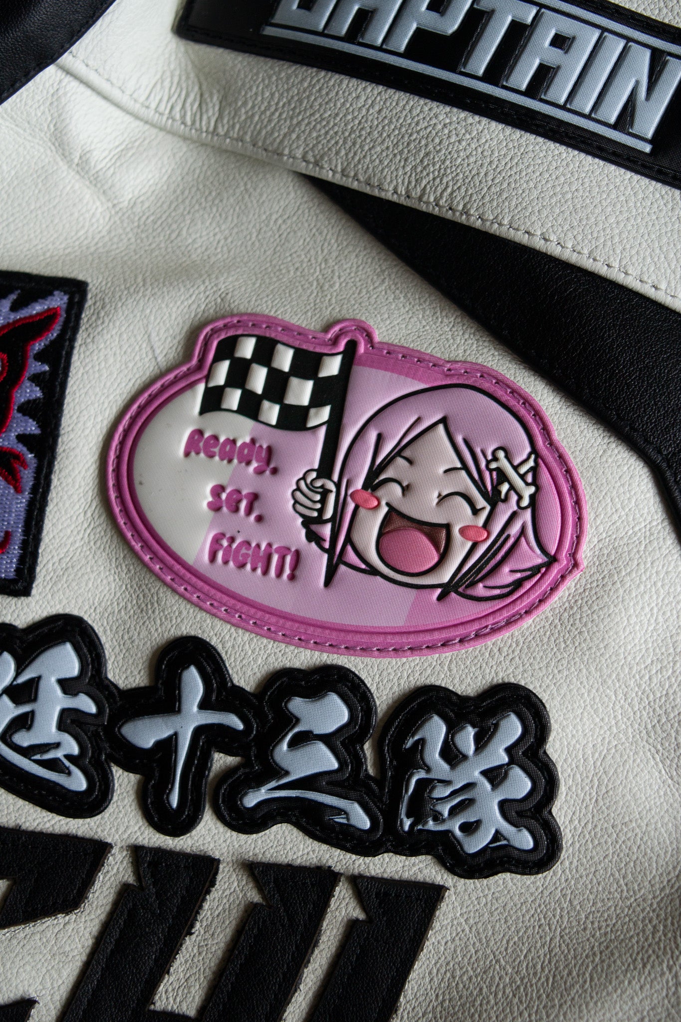 Kenpachi Moto Jacket (REAL LEATHER)