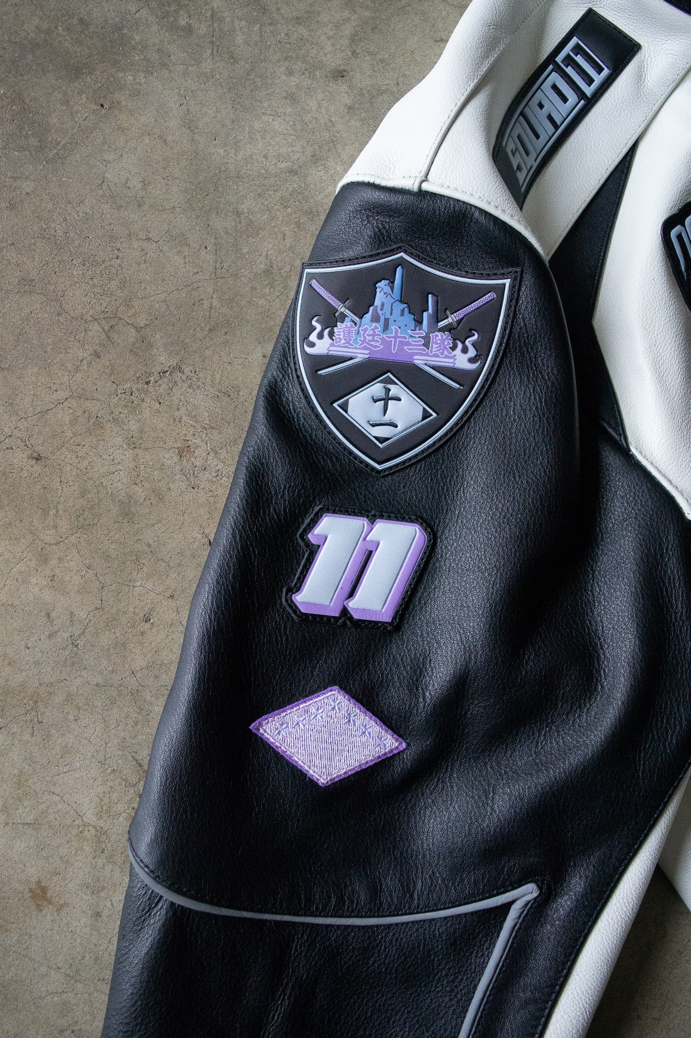 Kenpachi Moto Jacket (REAL LEATHER)