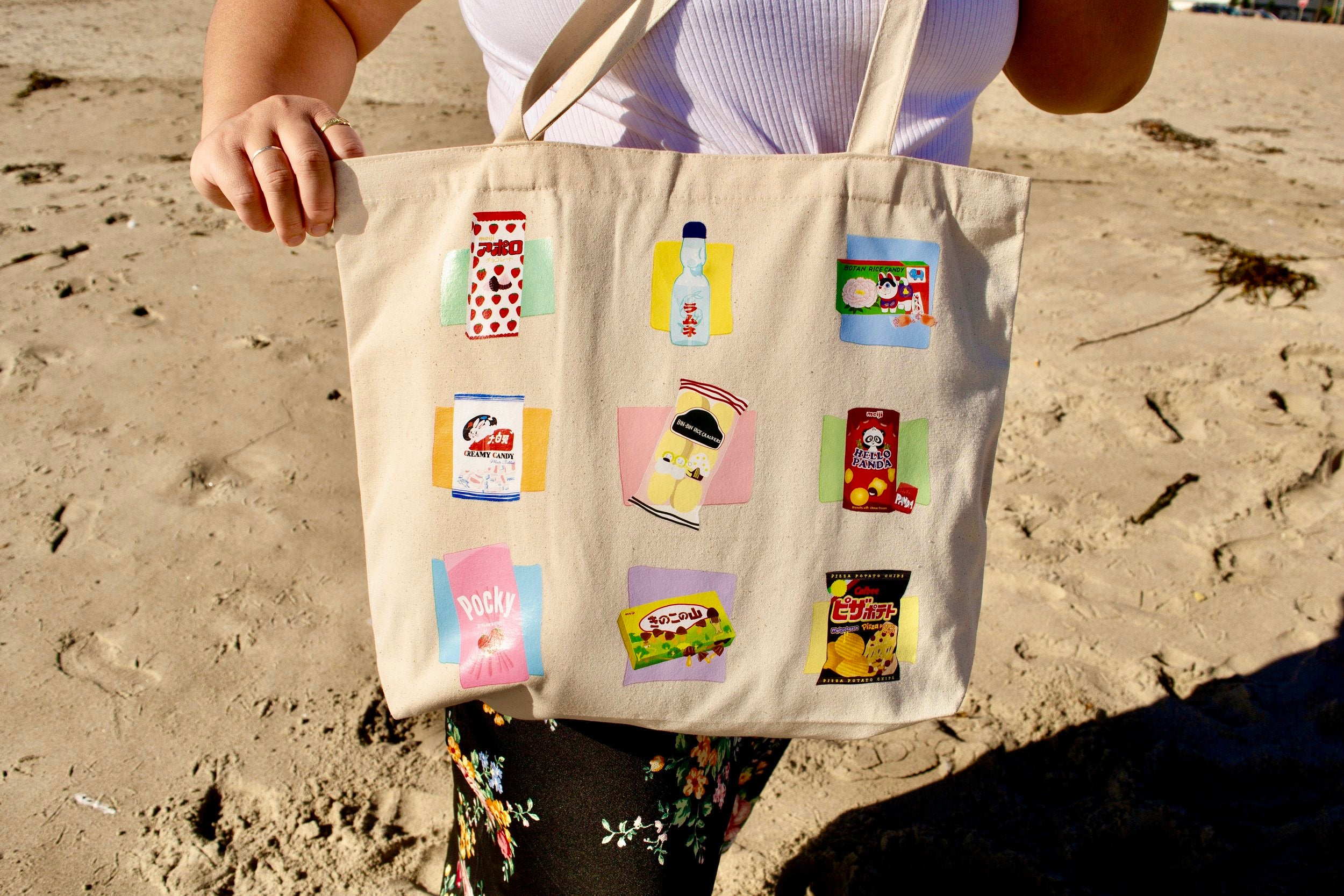 Asian Snack Tote Bag