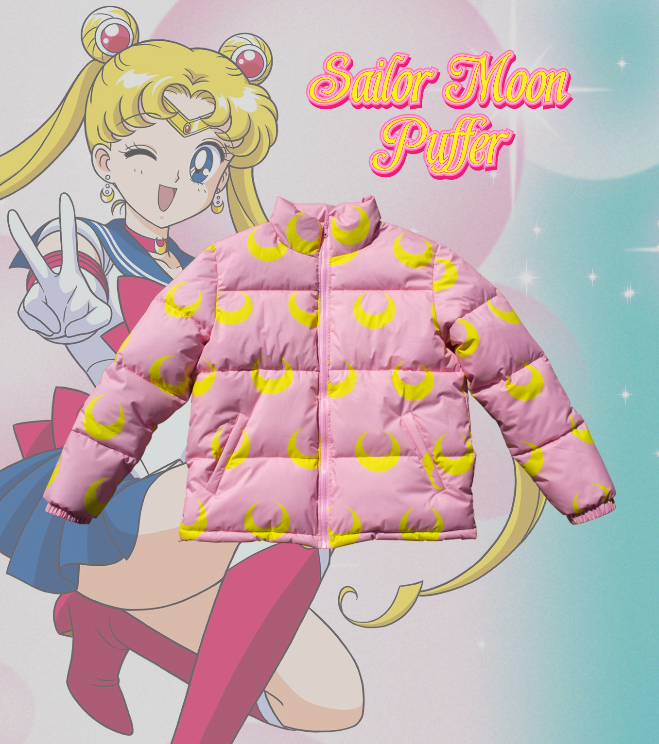 Sailor Moon Full Length Puffer